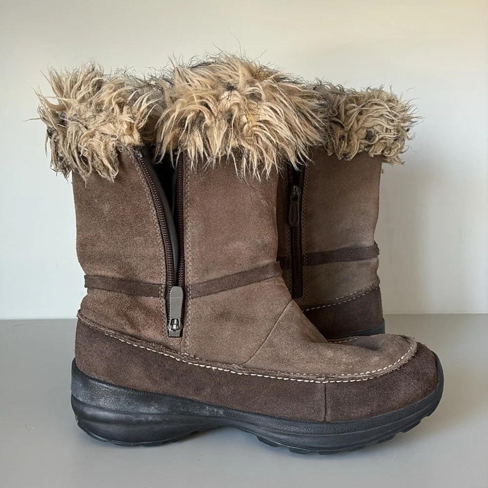 Sorel Northern Lite Tall Boots Side Zip Waterproof Thinsulate Size 10